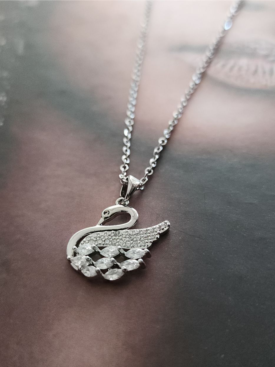 elik Tal Kuu Kolye Silver 