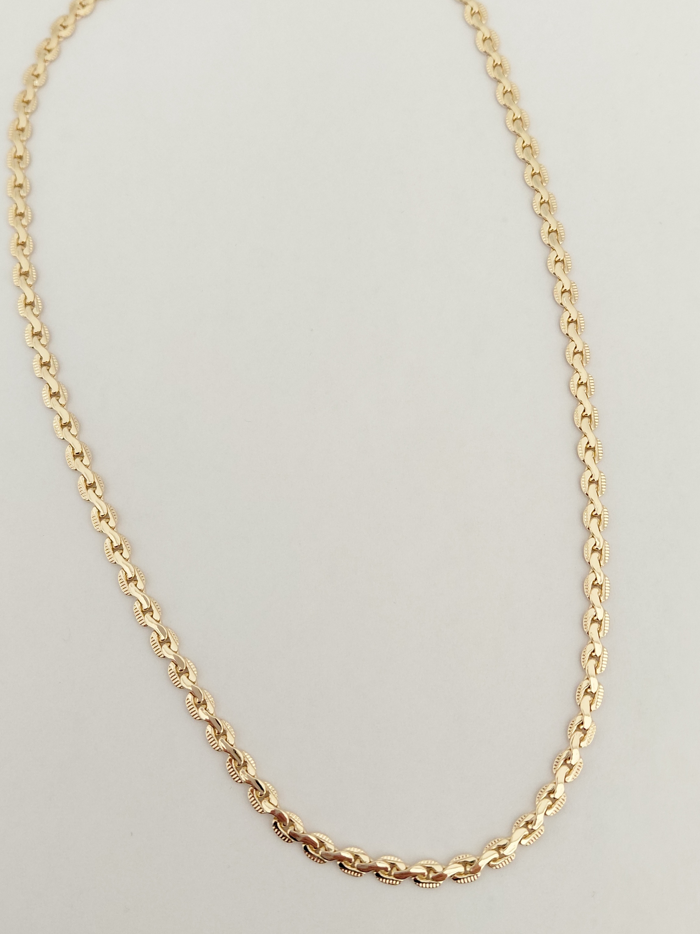 Ezme Halka Zincir Kolye 45 cm