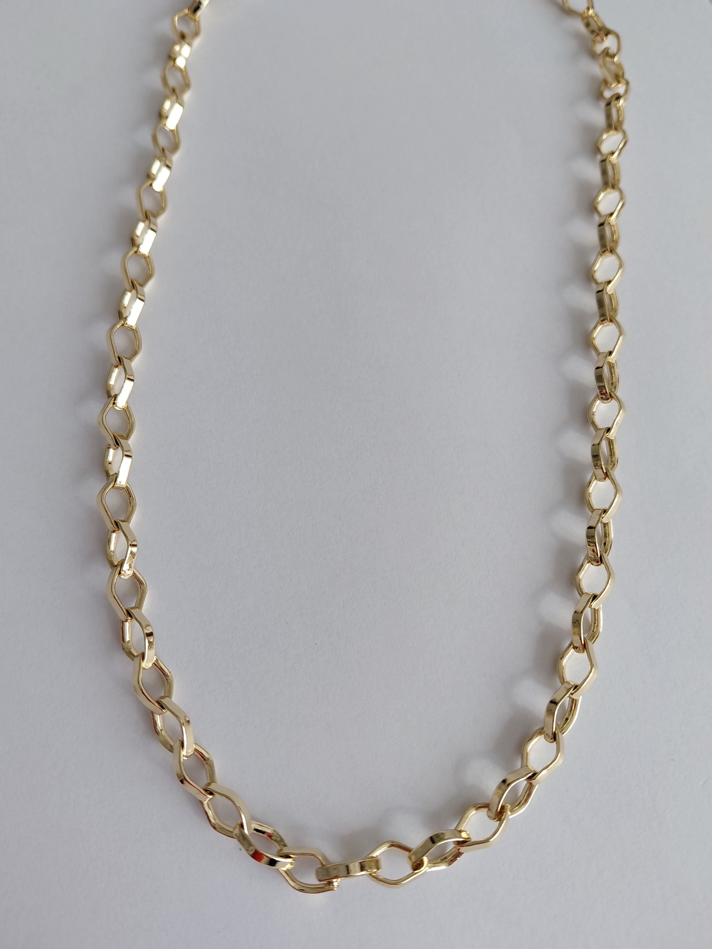 K�seli Halka Zincirli Kolye 