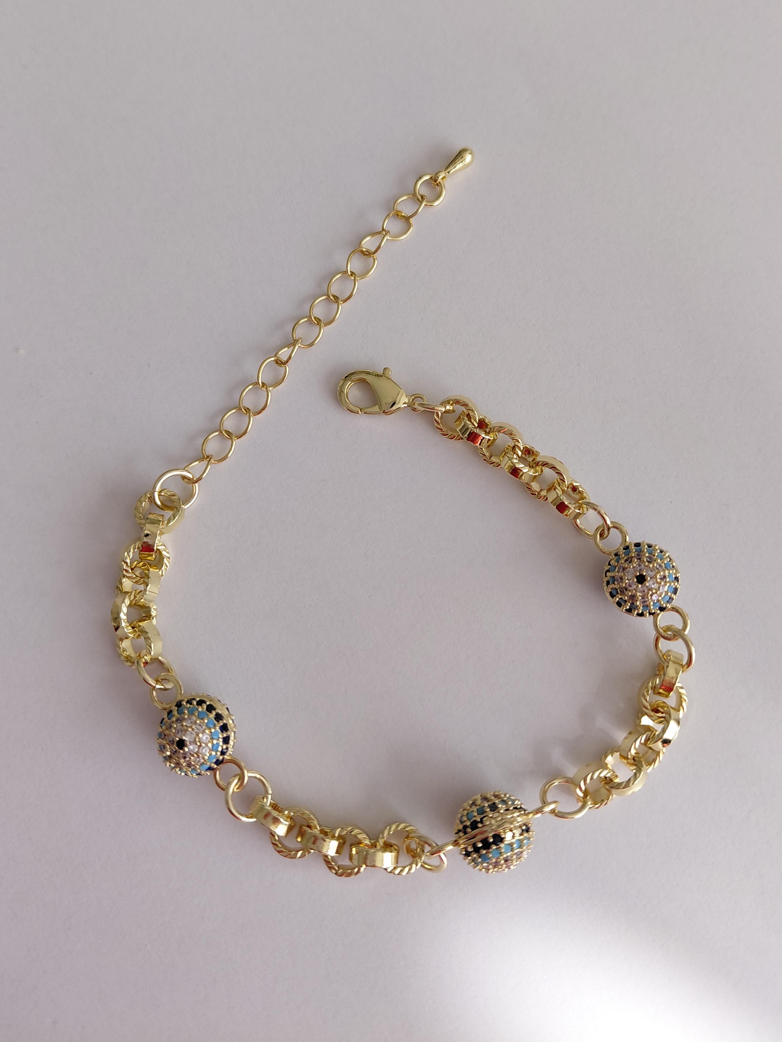 Nazar Boncuklu Xuping Bileklik 