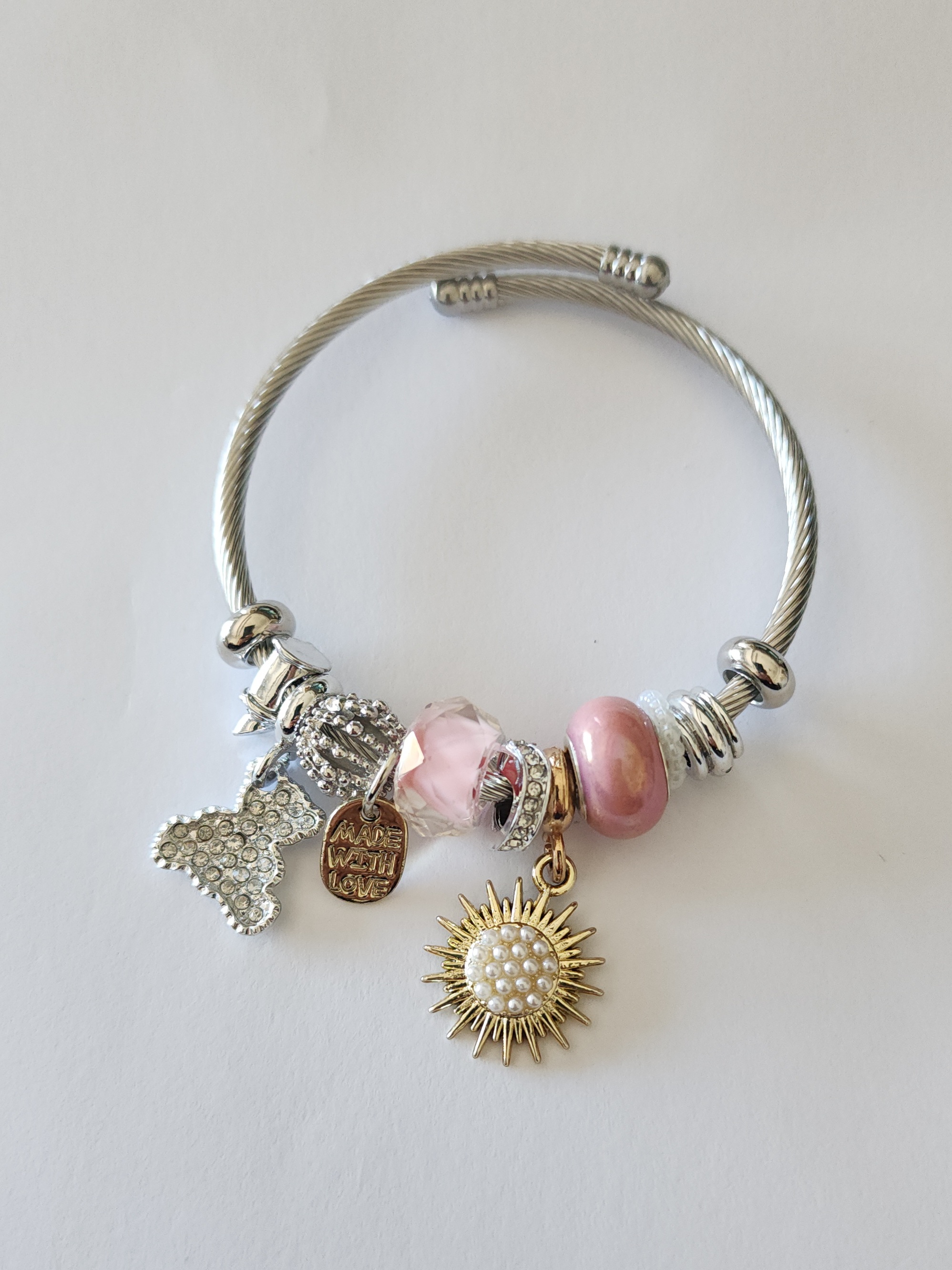 Pembe Tal Gne Detayl Pandora 