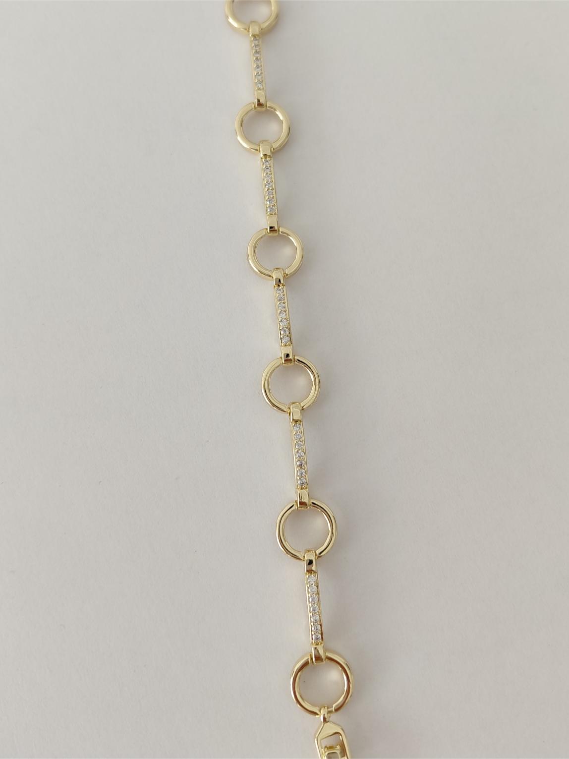 Ta�l� Yuvarlak Detayl� Xuping Bileklik 