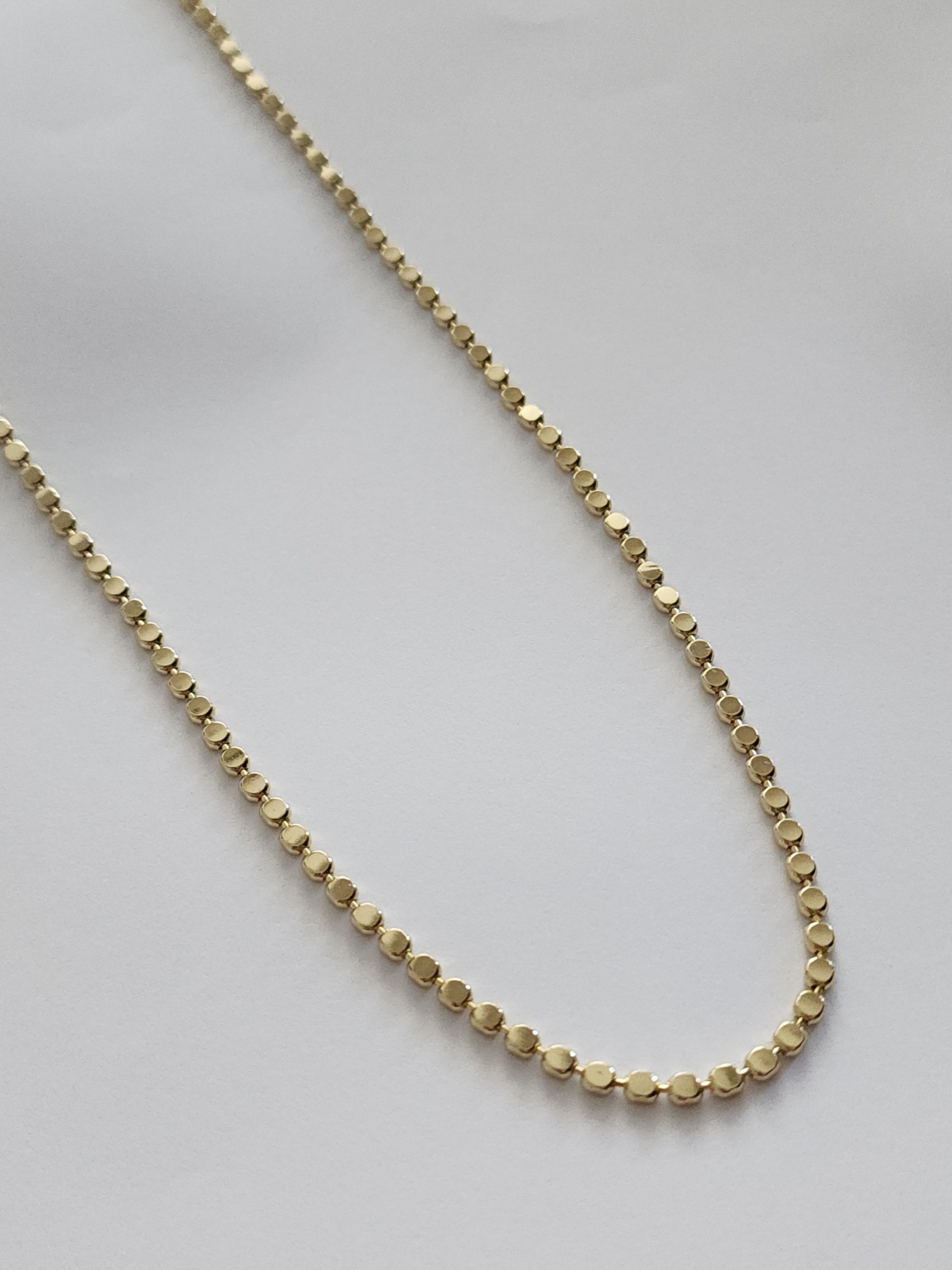 Xuping Ezme Zincir Kolye 50 cm Gold
