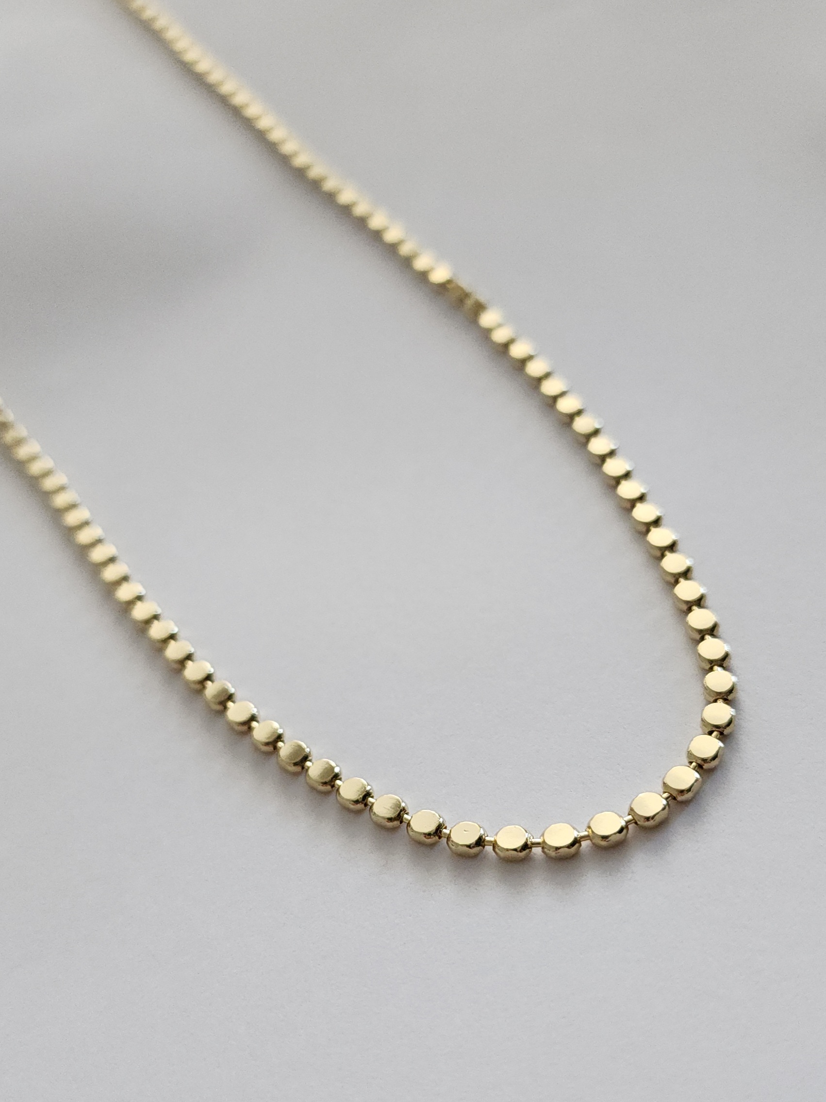 Xuping Ezme Zincir Kolye 50 cm Gold