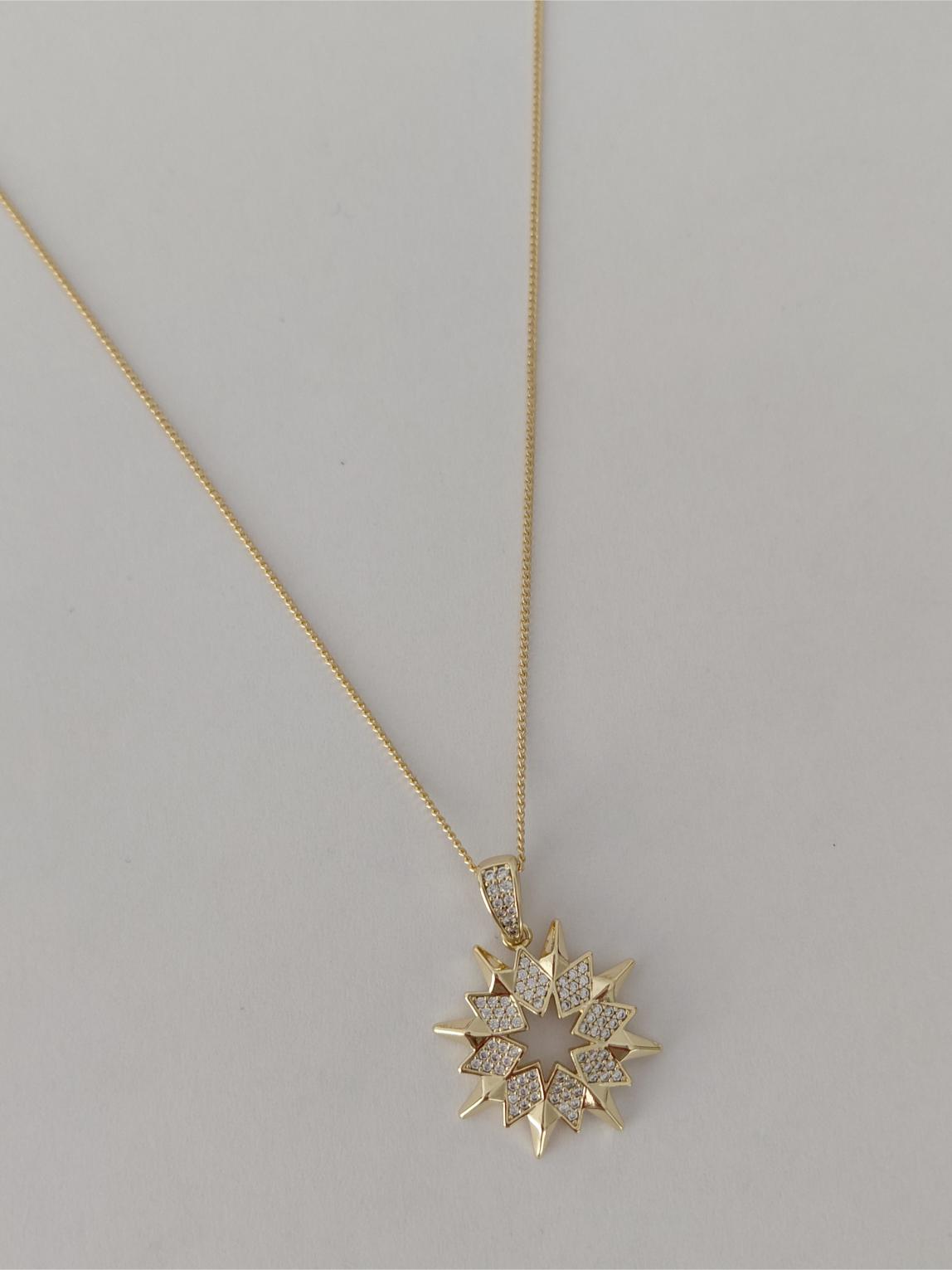 Y�ld�z Ta�l� Xuping Kolye Gold 